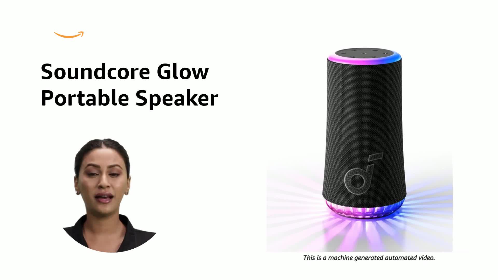 Soundcore By Anker Glow Portable Speaker With 30W 360° Sound